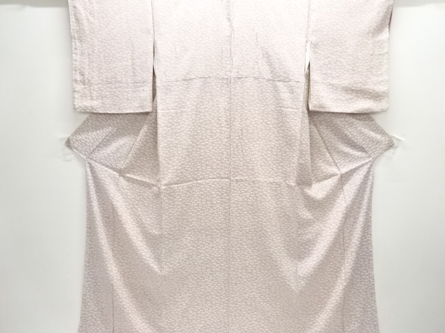 花模様小紋着物